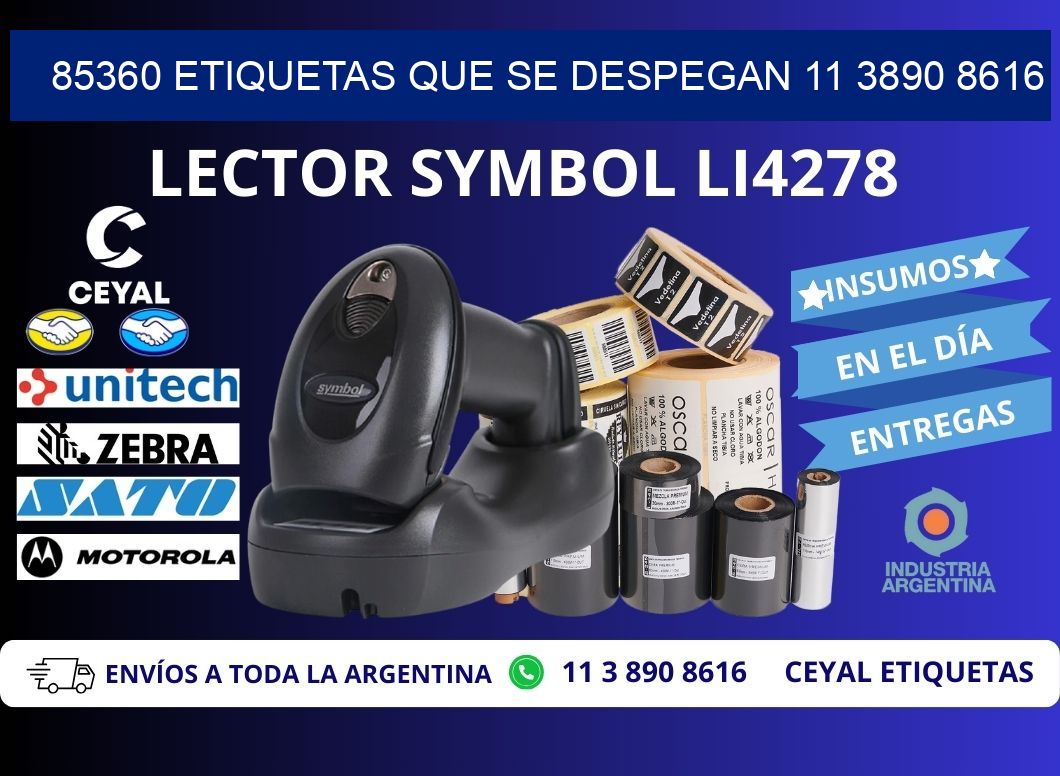 85360 ETIQUETAS QUE SE DESPEGAN 11 3890 8616