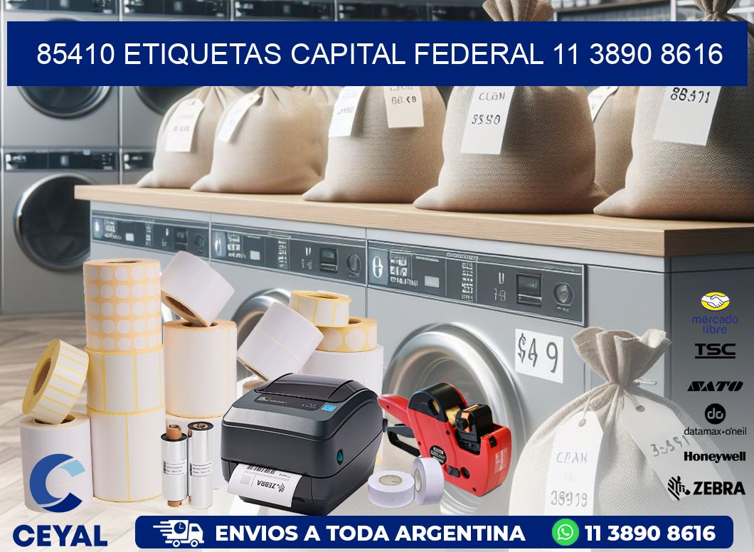 85410 ETIQUETAS CAPITAL FEDERAL 11 3890 8616