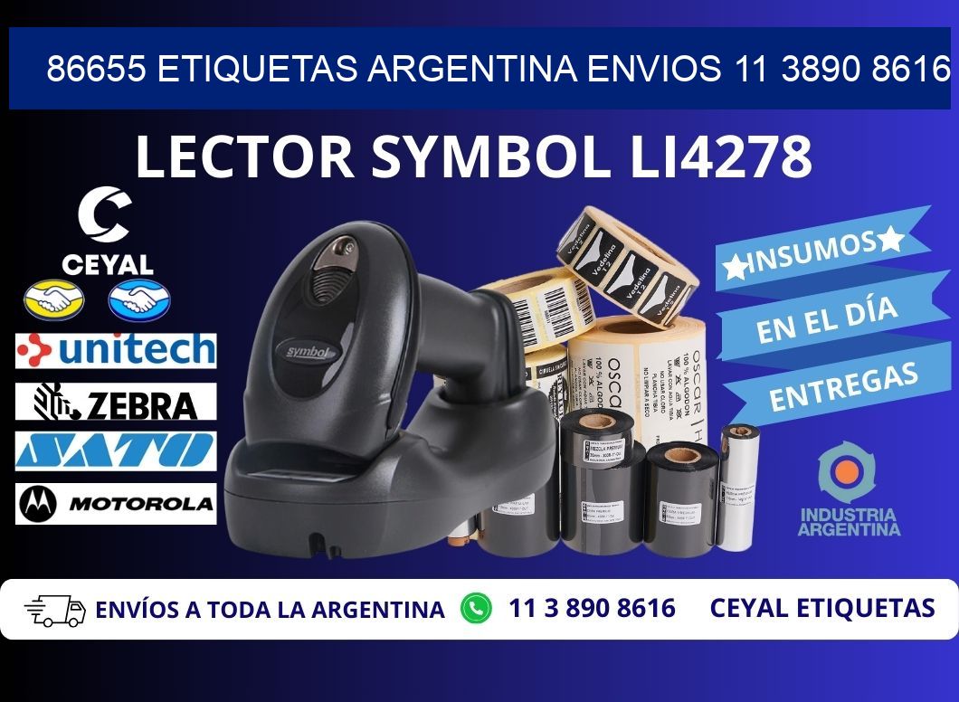 86655 ETIQUETAS ARGENTINA ENVIOS 11 3890 8616