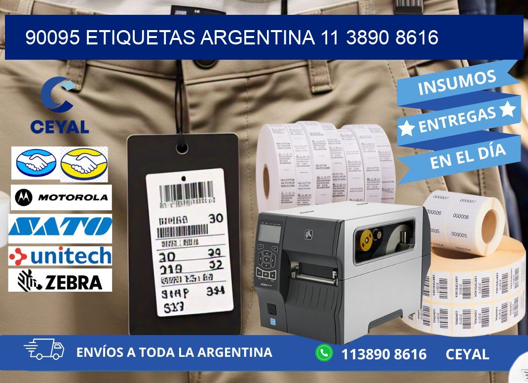 90095 ETIQUETAS ARGENTINA 11 3890 8616