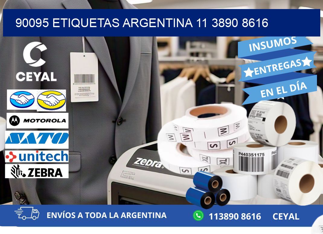 90095 ETIQUETAS ARGENTINA 11 3890 8616