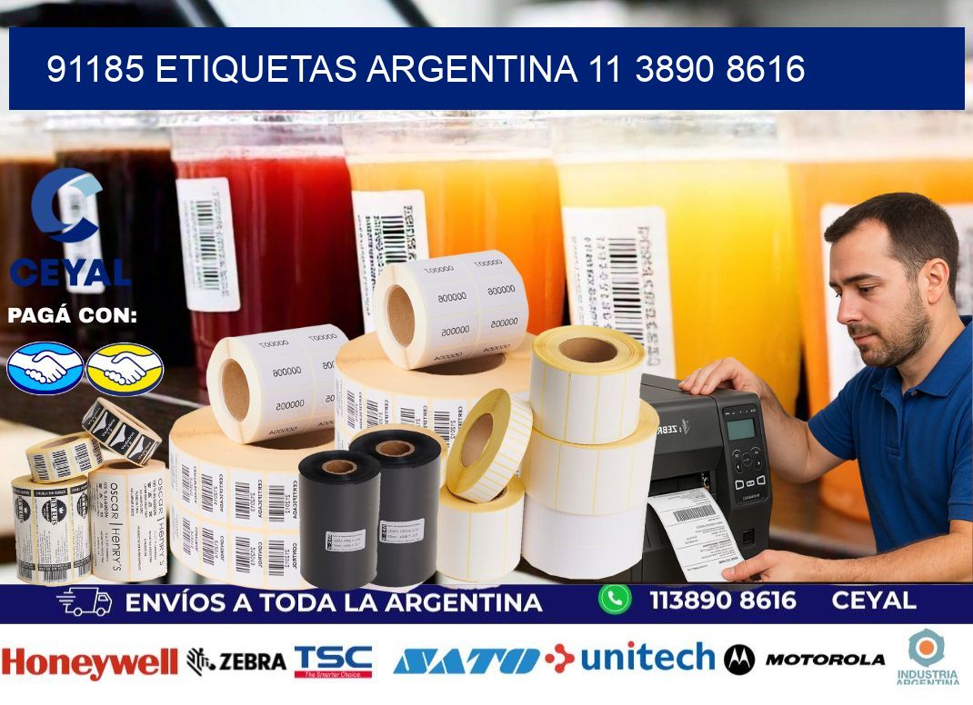 91185 ETIQUETAS ARGENTINA 11 3890 8616