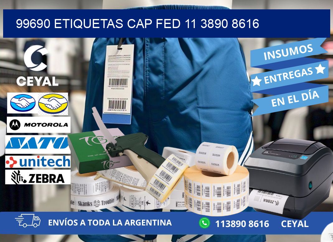 99690 ETIQUETAS CAP FED 11 3890 8616