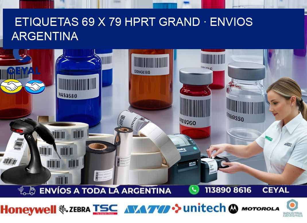 ETIQUETAS 69 x 79 HPRT GRAND · ENVIOS ARGENTINA