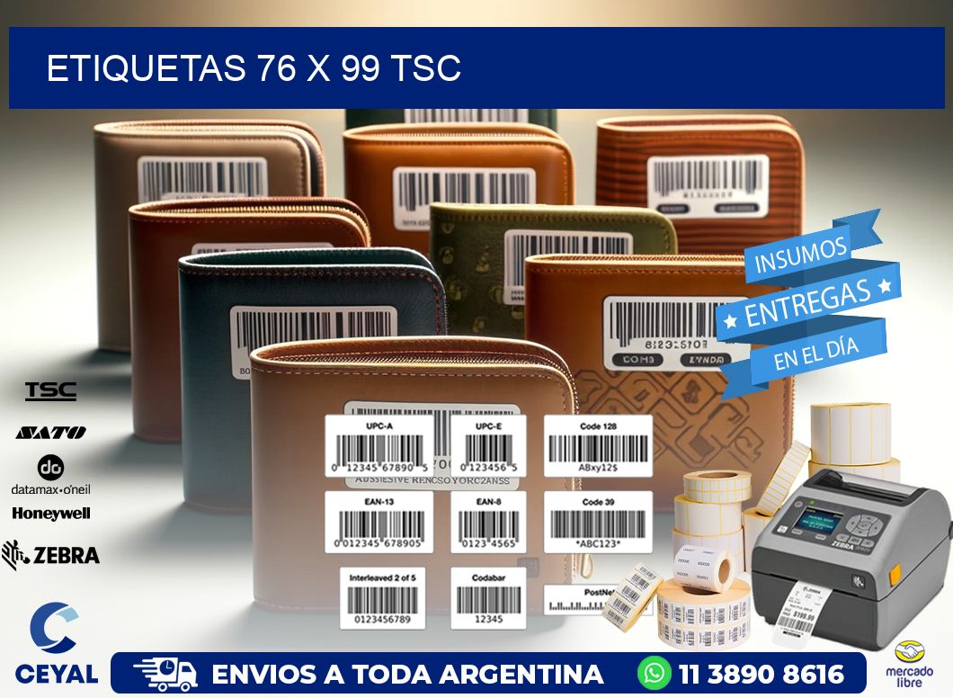 ETIQUETAS 76 x 99 TSC
