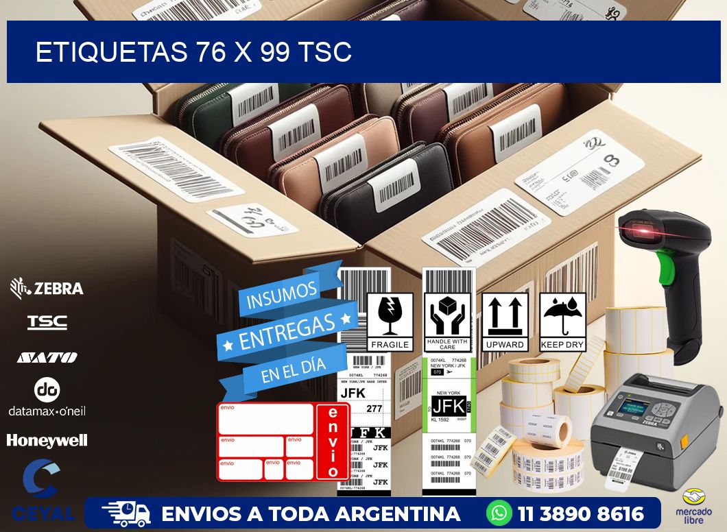 ETIQUETAS 76 x 99 TSC