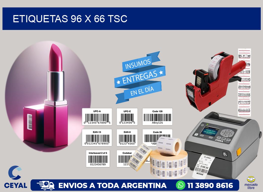ETIQUETAS 96 x 66 TSC