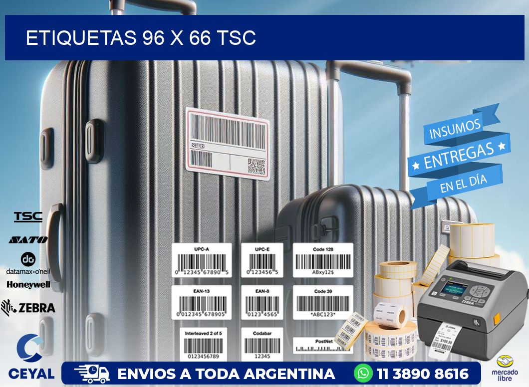 ETIQUETAS 96 x 66 TSC
