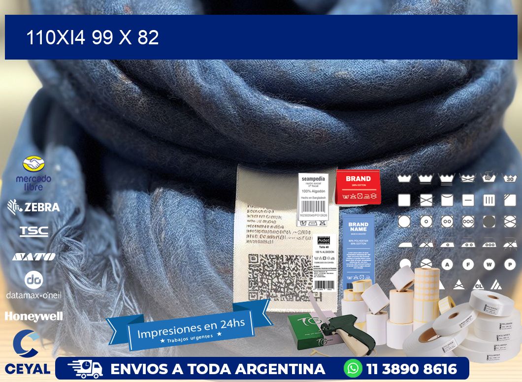 110Xi4 99 x 82
