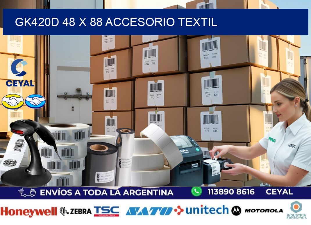 GK420D 48 x 88 ACCESORIO TEXTIL