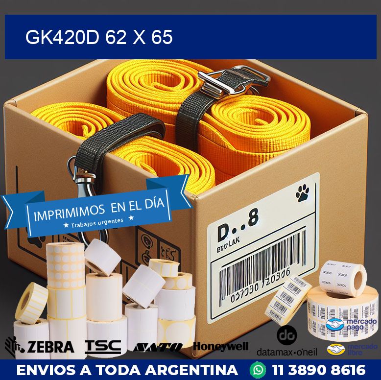 GK420D 62 x 65