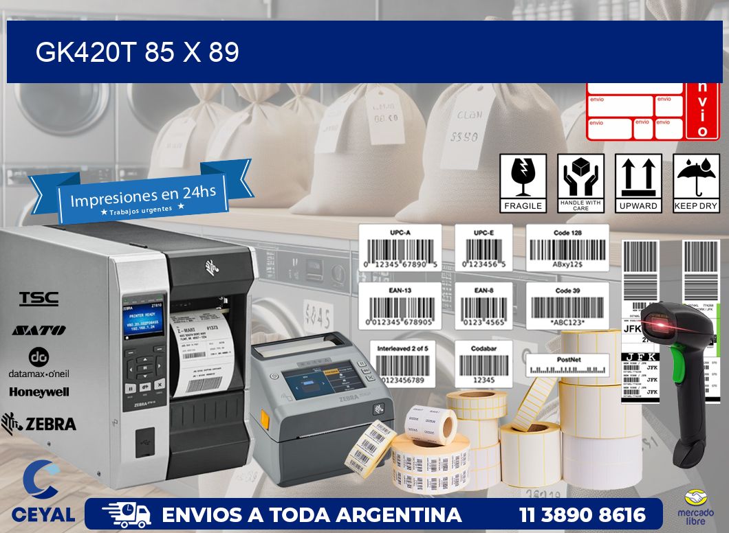 GK420T 85 x 89