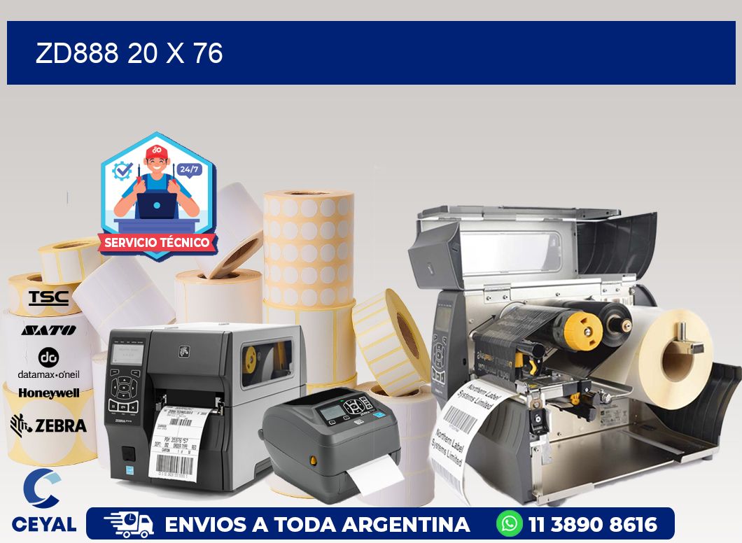 ZD888 20 x 76