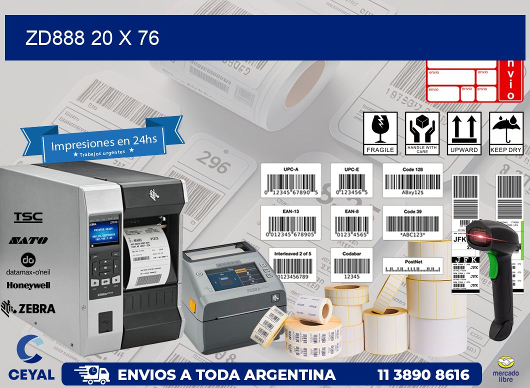 ZD888 20 x 76