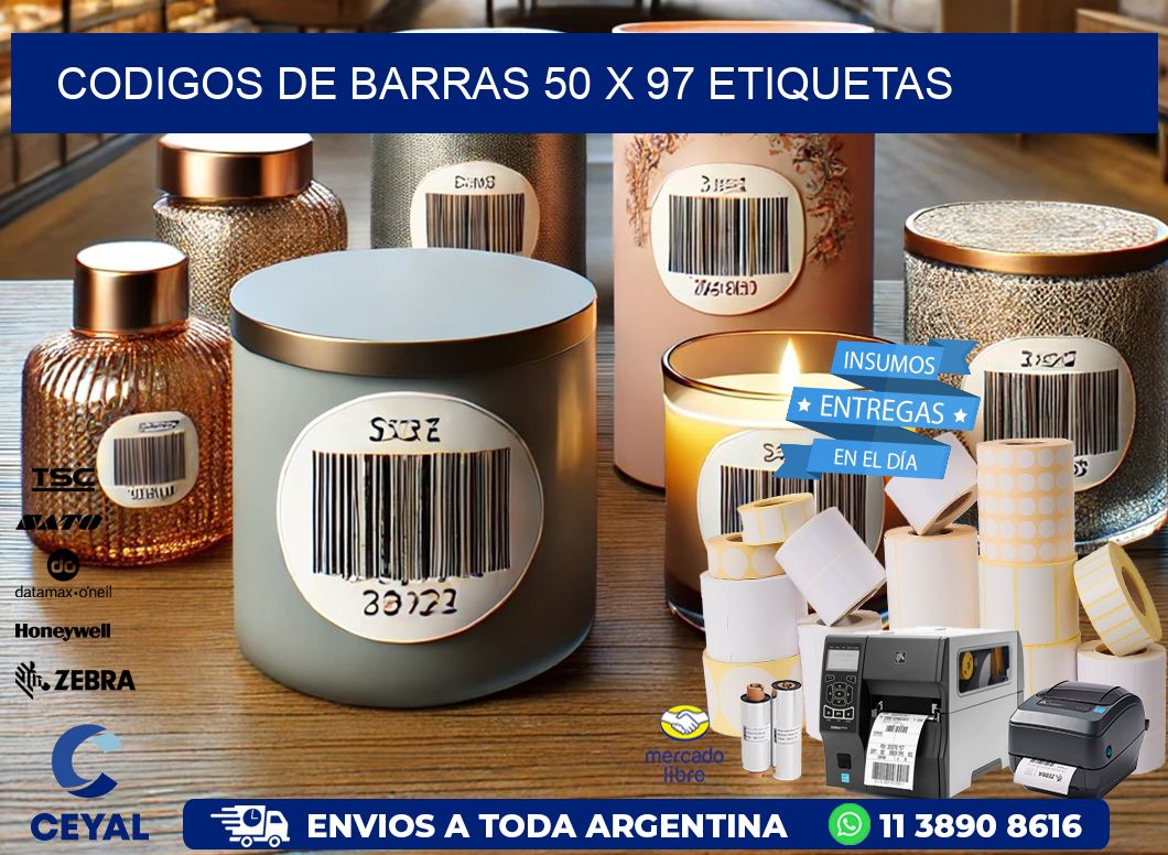 codigos de barras 50 x 97 etiquetas
