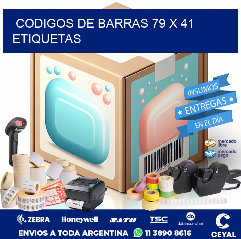 codigos de barras 79 x 41 etiquetas