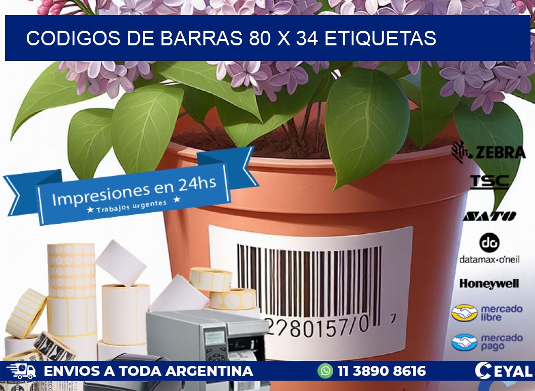 codigos de barras 80 x 34 etiquetas