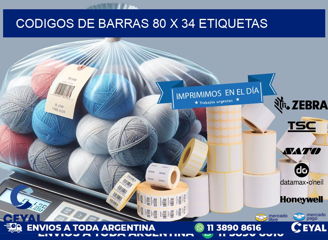 codigos de barras 80 x 34 etiquetas