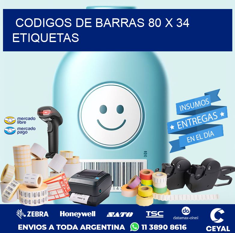 codigos de barras 80 x 34 etiquetas