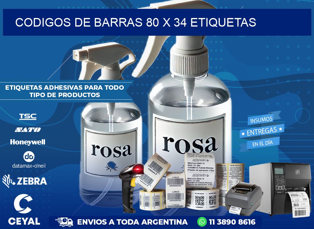 codigos de barras 80 x 34 etiquetas