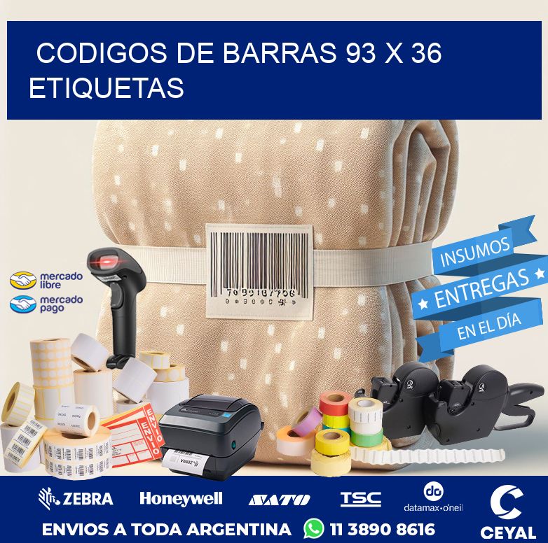 codigos de barras 93 x 36 etiquetas
