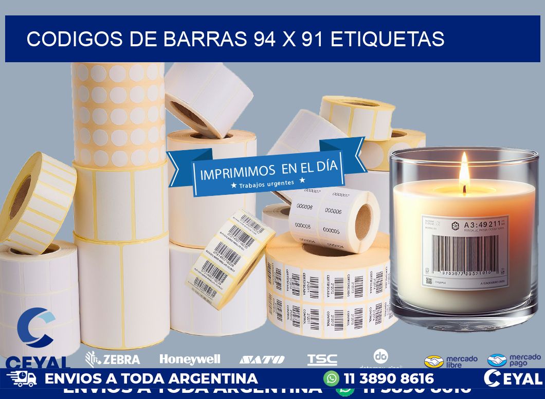 codigos de barras 94 x 91 etiquetas