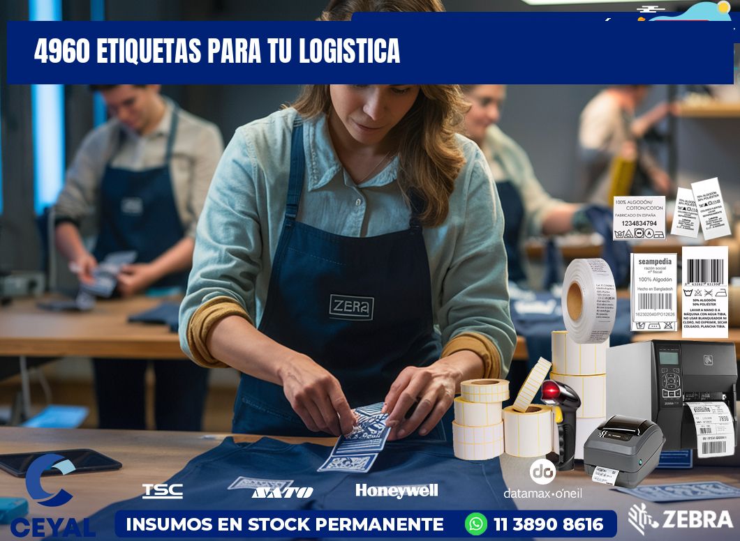 4960 etiquetas para tu logistica