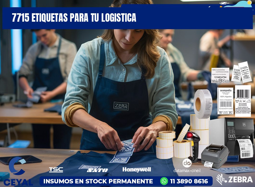 7715 etiquetas para tu logistica