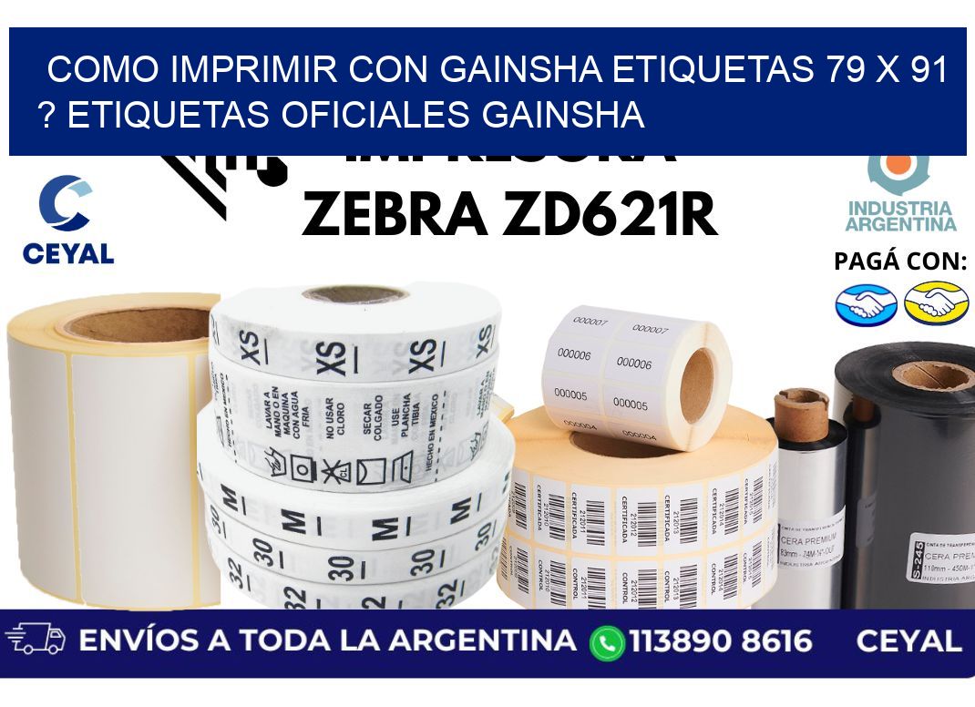 como imprimir con gainsha etiquetas 79 x 91 ? etiquetas oficiales gainsha