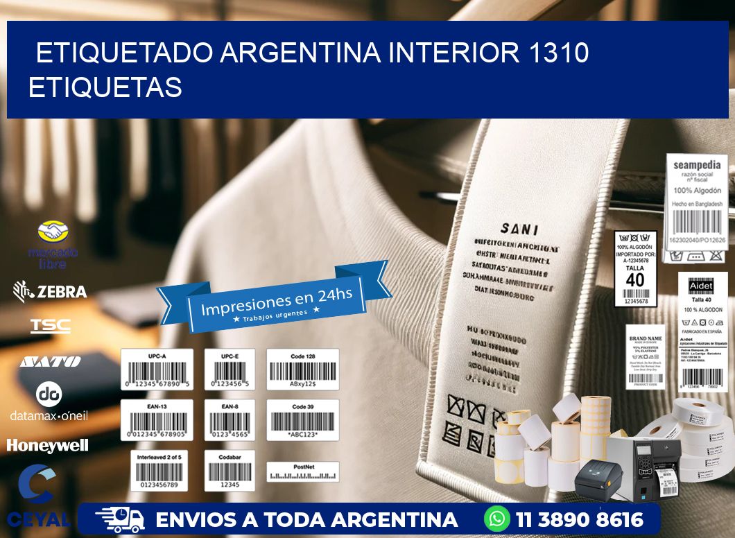etiquetado argentina interior 1310 etiquetas