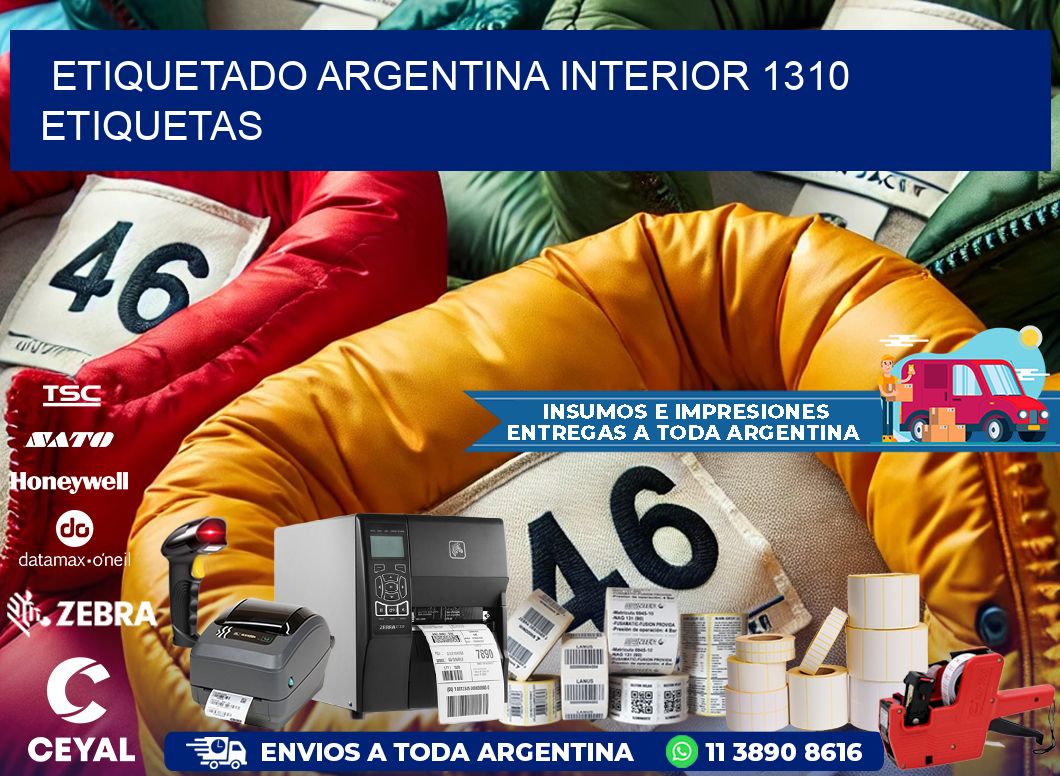 etiquetado argentina interior 1310 etiquetas