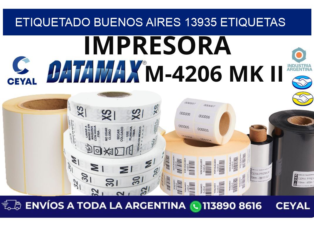 etiquetado buenos aires 13935 etiquetas