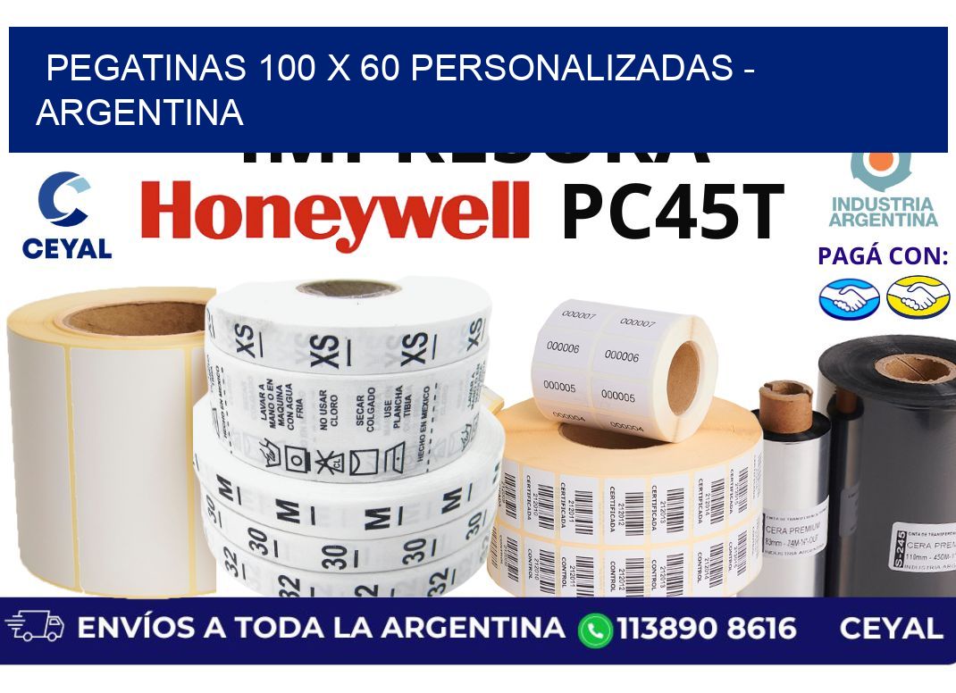 pegatinas 100 x 60 personalizadas - Argentina