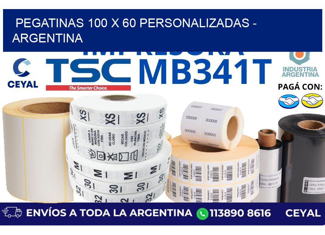 pegatinas 100 x 60 personalizadas – Argentina