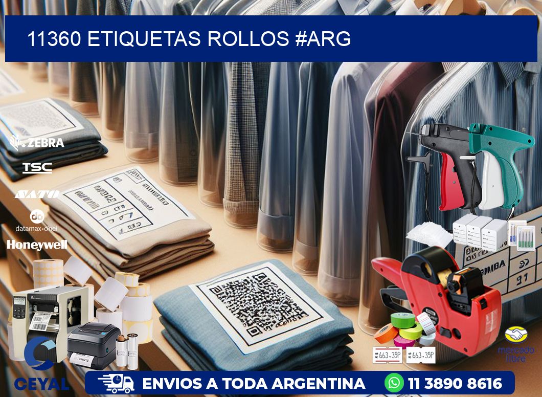 11360 etiquetas rollos #ARG