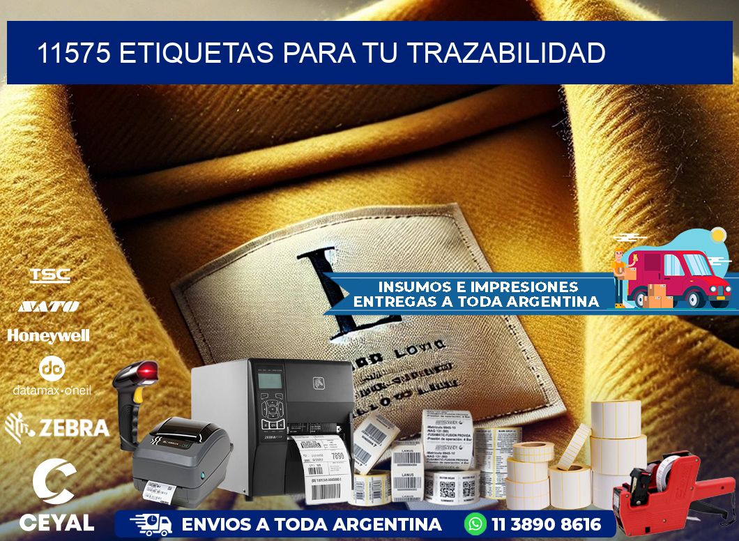 11575 etiquetas para tu trazabilidad