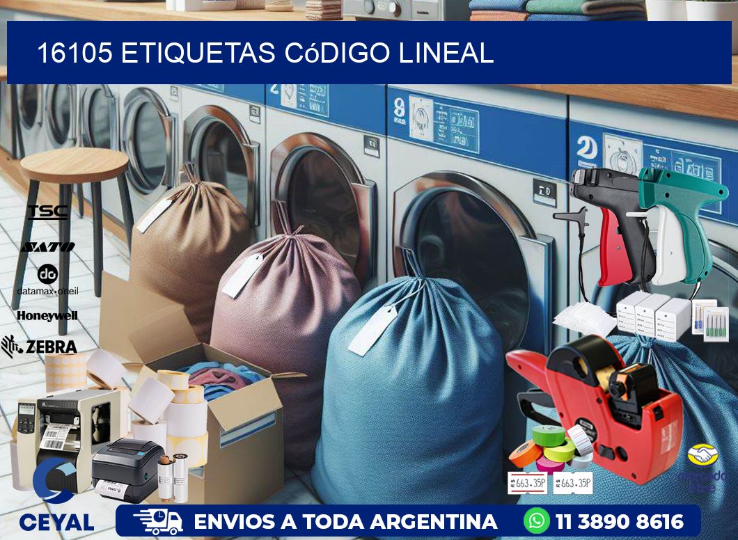 16105 Etiquetas código lineal