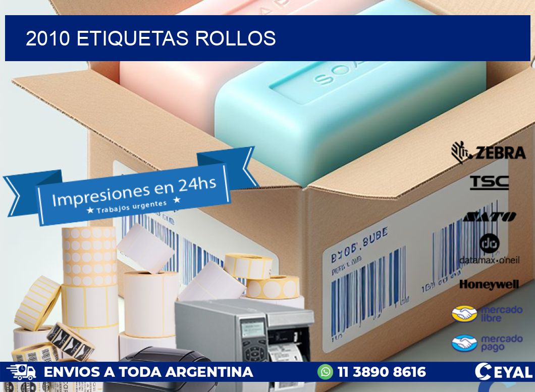 2010 etiquetas rollos
