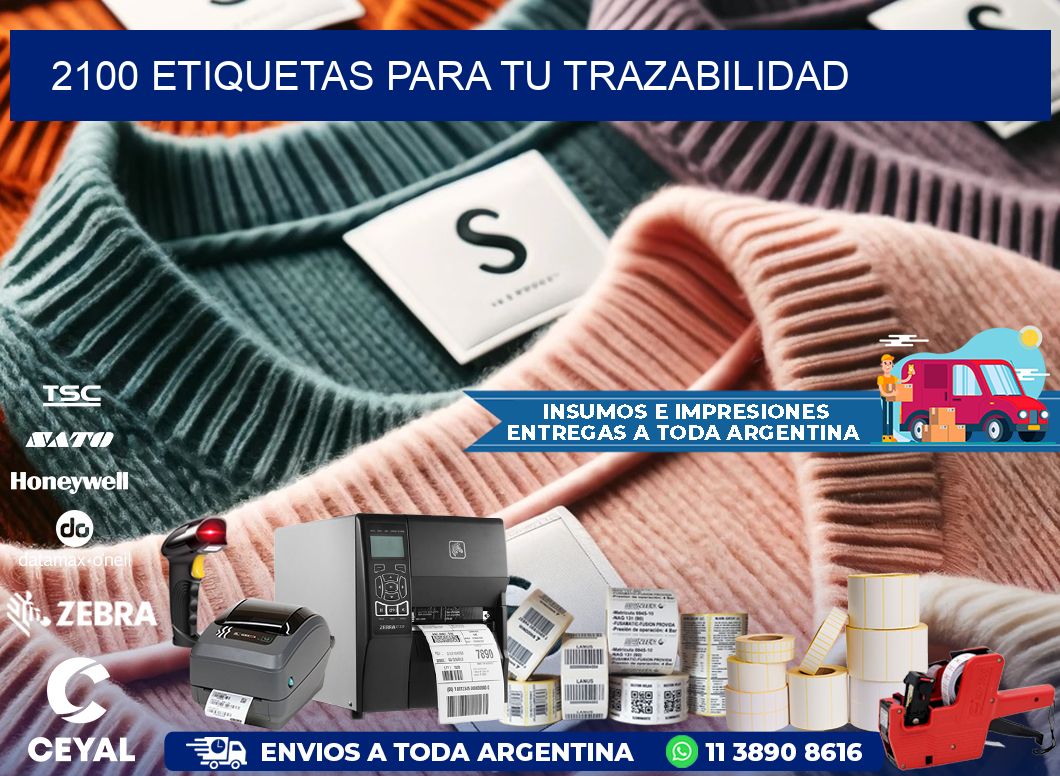 2100 etiquetas para tu trazabilidad