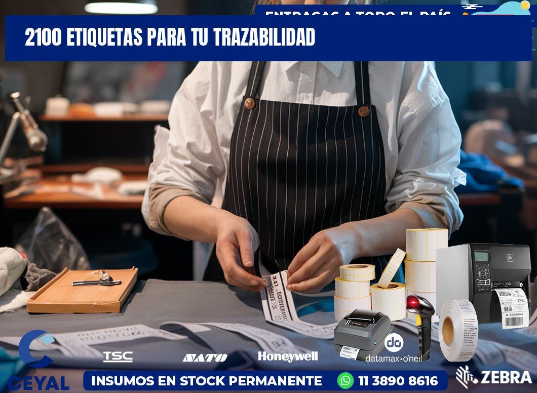 2100 etiquetas para tu trazabilidad