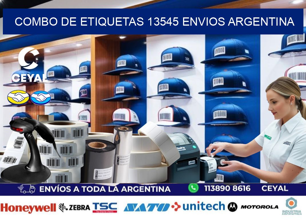Combo de etiquetas 13545 ENVIOS ARGENTINA