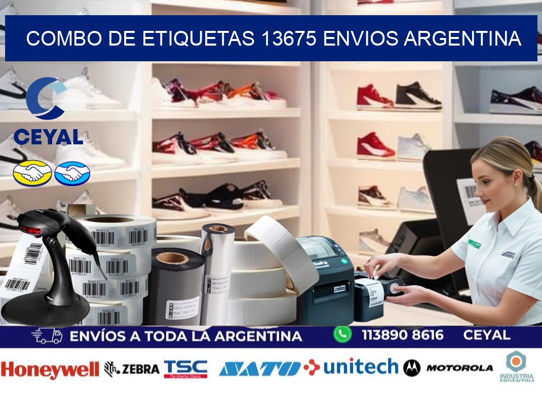 Combo de etiquetas 13675 ENVIOS ARGENTINA