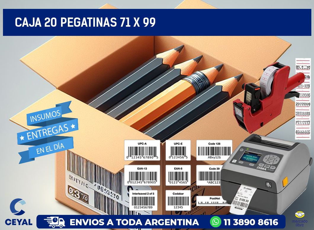 CAJA 20 PEGATINAS 71 x 99