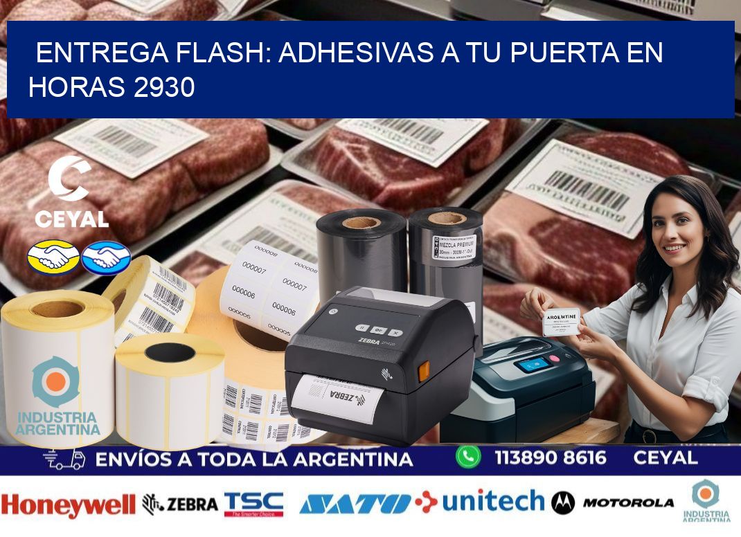 Entrega Flash: Adhesivas A Tu Puerta en Horas 2930