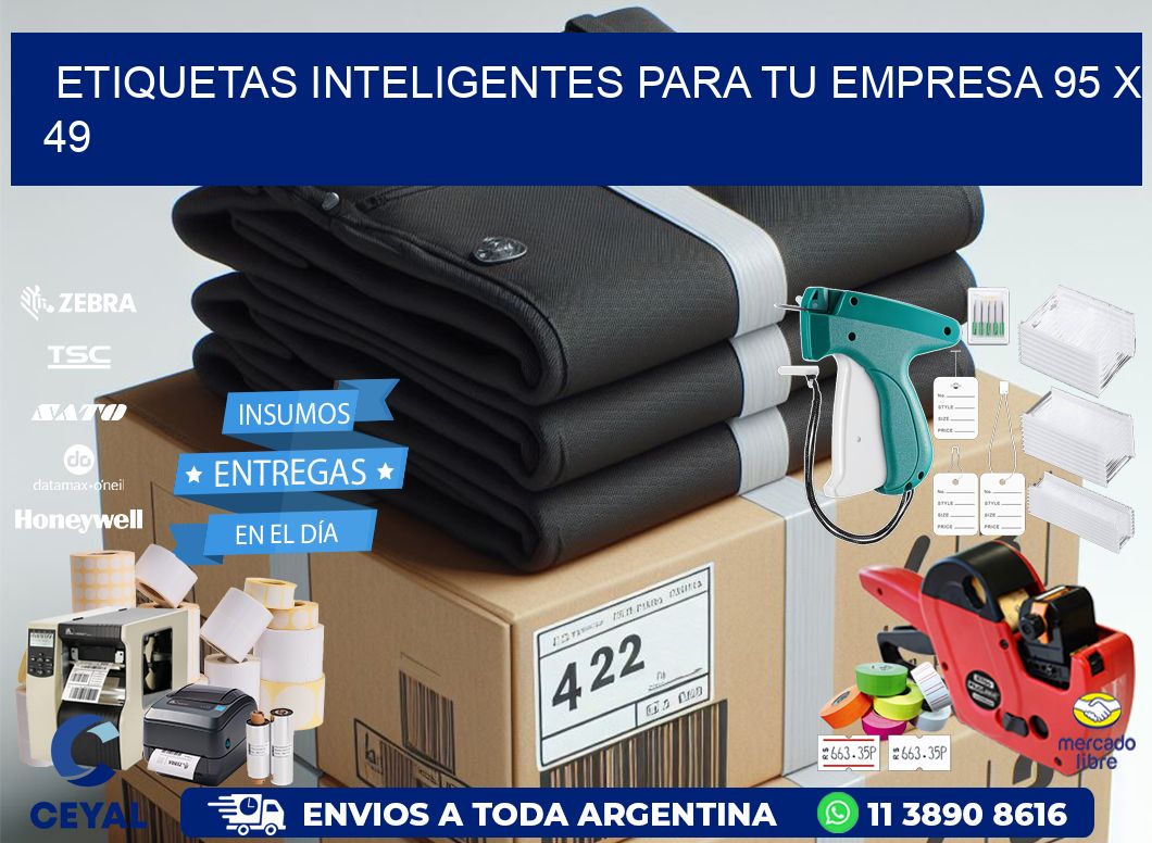 Etiquetas inteligentes para tu empresa 95 x 49