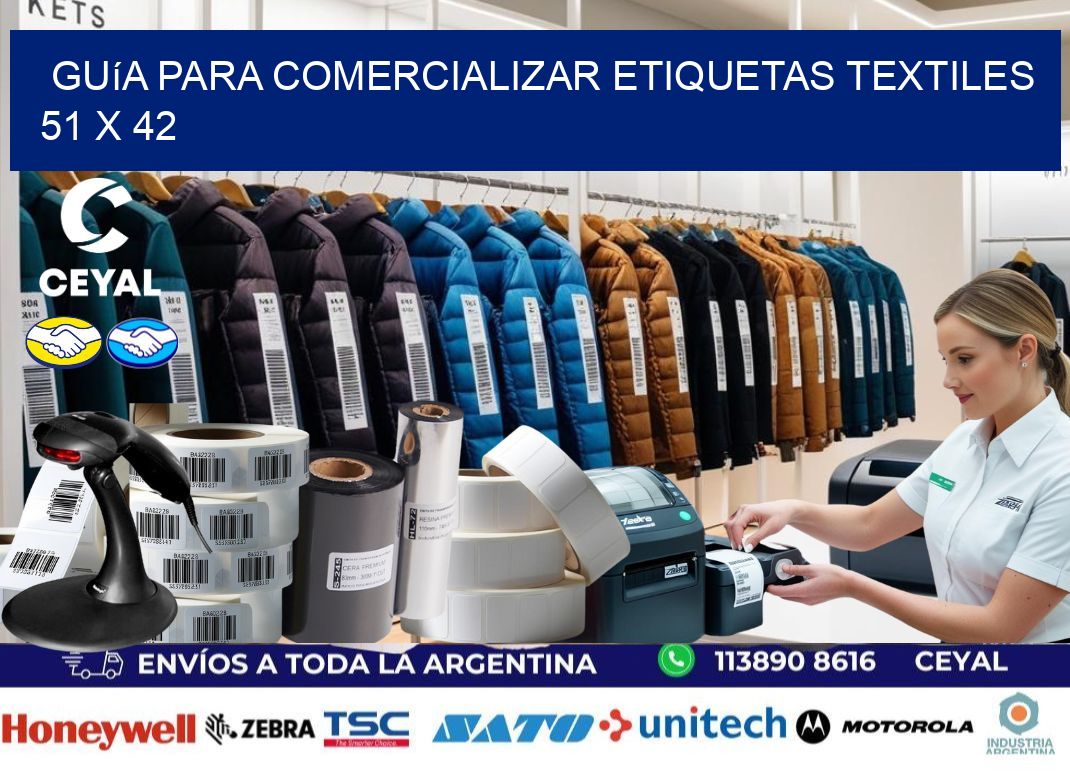 Guía para Comercializar Etiquetas Textiles 51 x 42