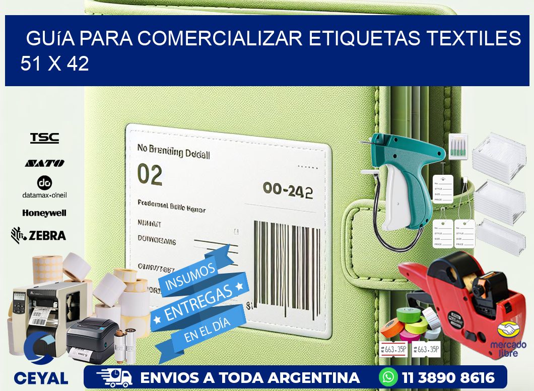 Guía para Comercializar Etiquetas Textiles 51 x 42