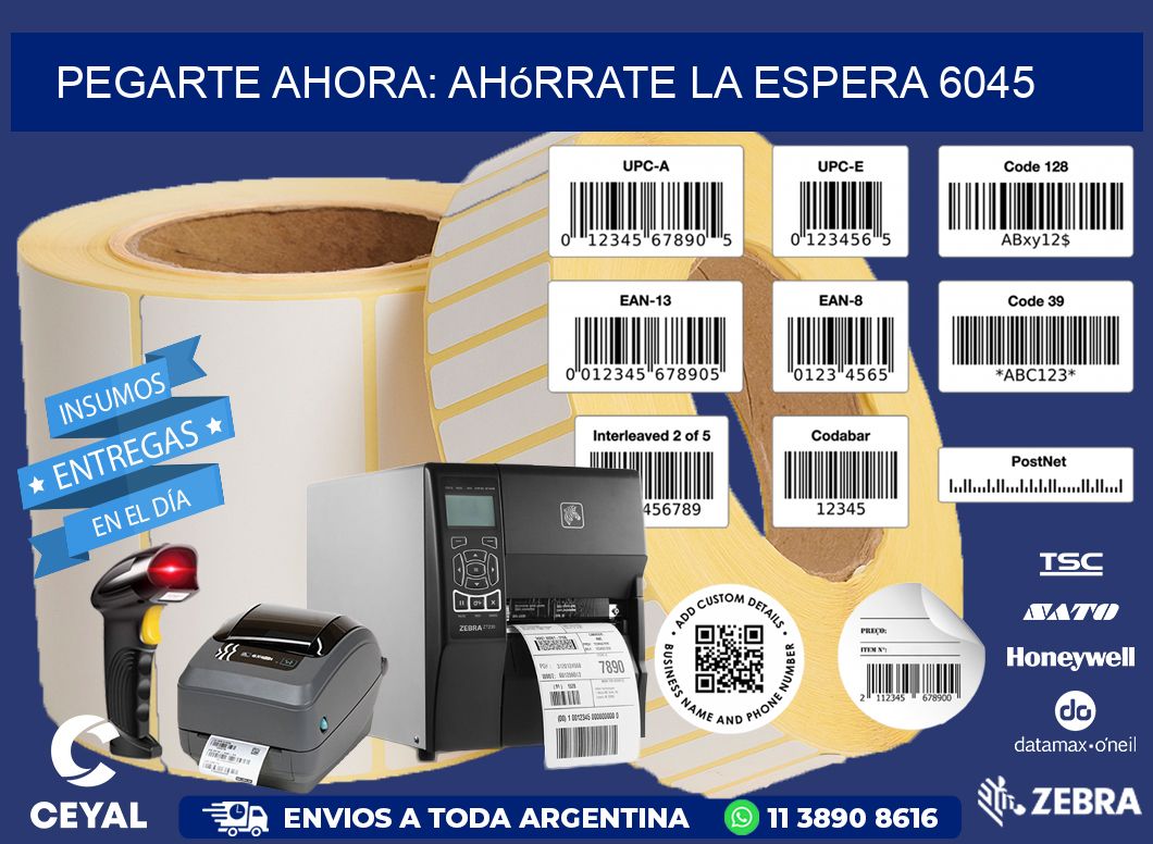 PegArte Ahora: Ahórrate la Espera 6045