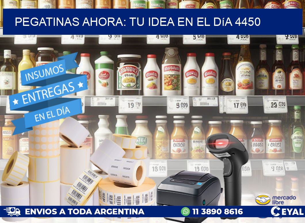 Pegatinas Ahora: Tu Idea en el Día 4450