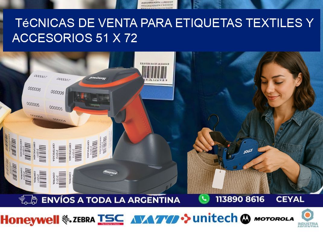 Técnicas de Venta para Etiquetas Textiles y Accesorios 51 x 72